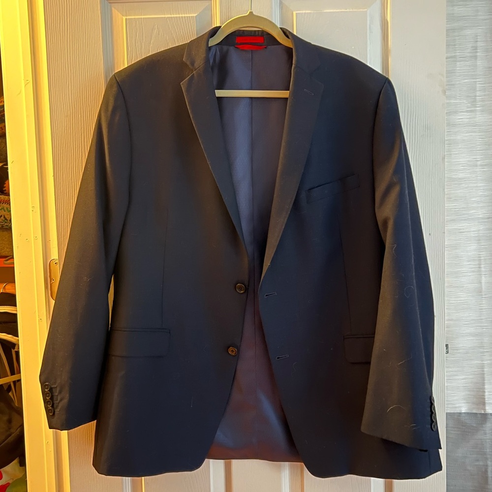 Navy Slim Fit Alfani Suit